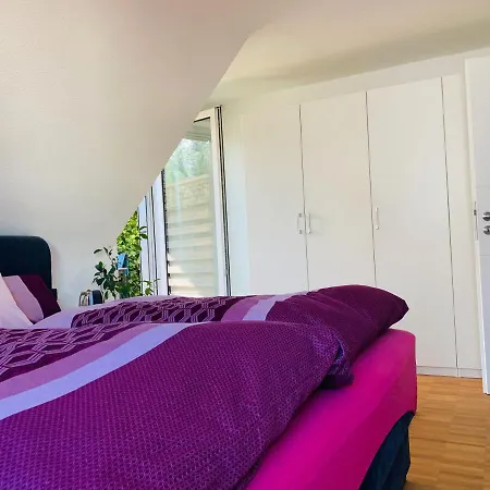 Seemomente Nahe Friedrichshafen & Messe & Flughafen 3-zimmer-apartment Mit Balkon, Parkplatz *